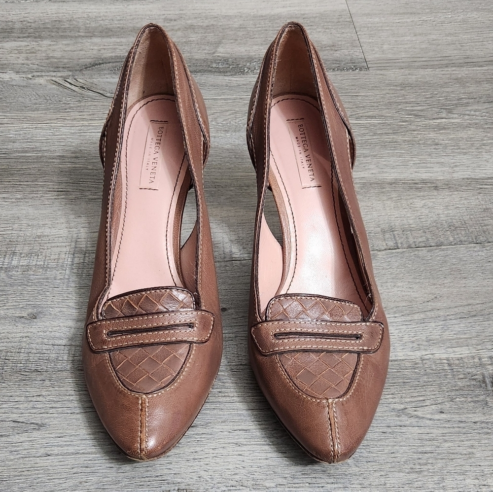 Bottega Veneta vintage Leather Heels‎